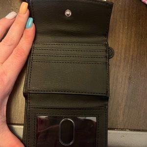 Genuine leather wallet.